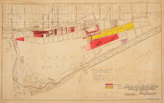 Image shows a map of Toronto Harbour terminals.