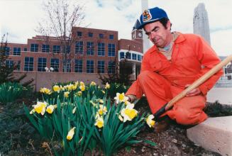 Dick Rietkerk at City Hall. Brampton, Ontario