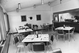 Cottage dining area at the Vanier Centre for Women. Milton, Ontario