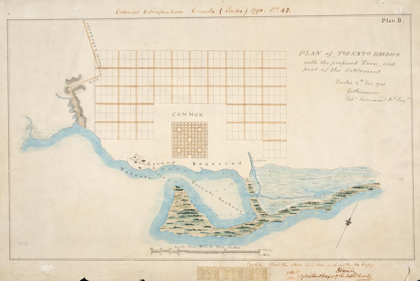 Image shows a Harbour map.