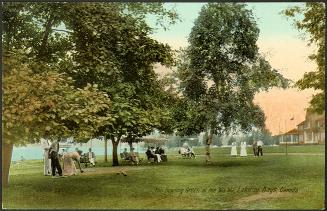 The Bowling Green at the Wa Wa, Lake of Bays, Canada