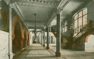 Entrance, City Hall. Toronto, Ont.