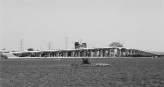 James N. Allan Skyway addition and the original Burlington Skyway. Burlington, Ontario