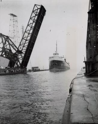 Burlington Canal Lift Bridge. Burlington, Ontario