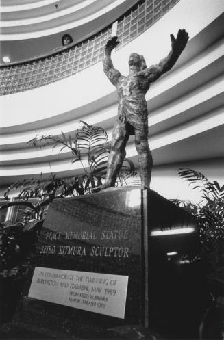 Peace Memorial Statue replica. Burlington, Ontario