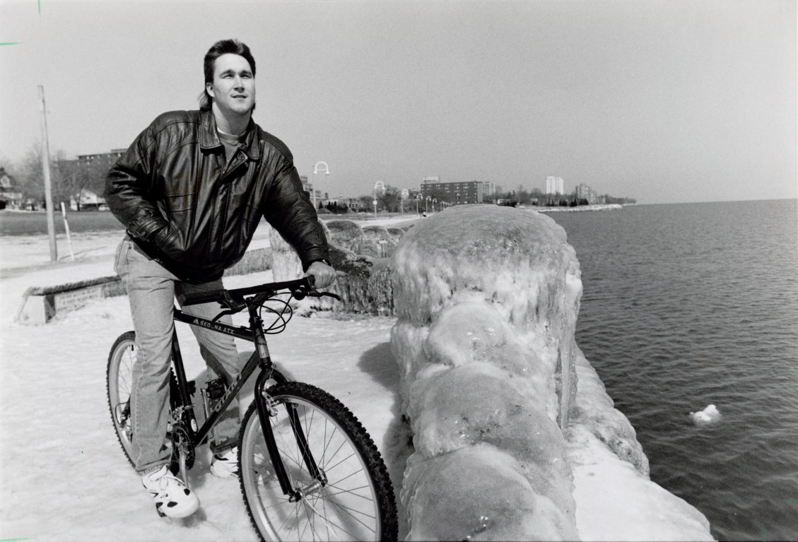 Doug Harrison at Spencer Smith Park. Burlington, Ontario