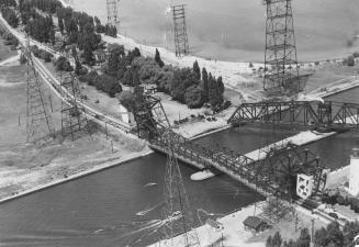 Burlington Canal Lift Bridge. Burlington, Ontario