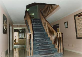 Interior of a house in the Peregrine Watch housing project. Cambridge, Ontario