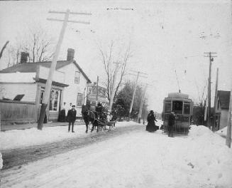 Weston Road, looking south from north of Church St