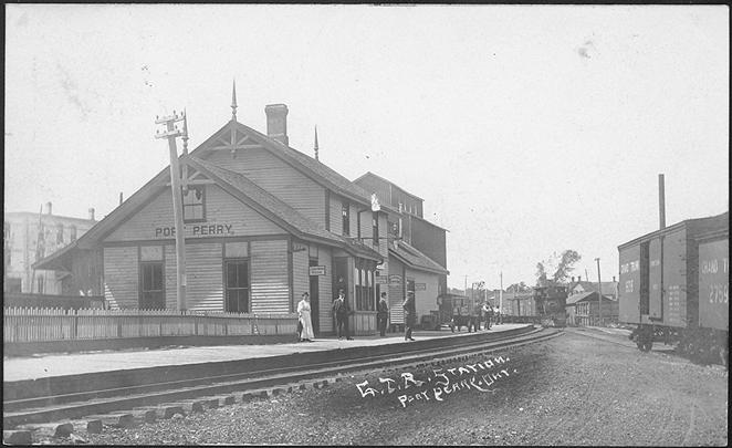 G.T.R. Station, Port Perry, Ontario