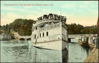 Returning from Trip through the Rideau Lakes, Ontario