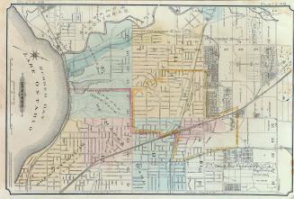 [Plate 48. Key map for 1893 atlas] Atlas of the city of Toronto and vicinity from special survey founded on registered plans and showing all building and lot numbers.