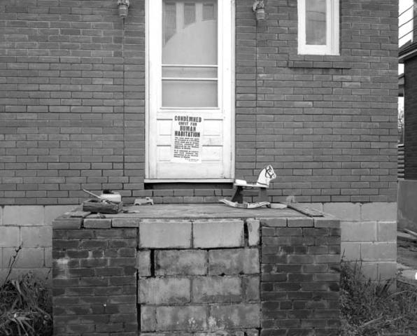 Hurricane Hazel, condemned building