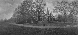 TRINITY COLLEGE (1852-1925), Queen Street West, north side, between Gore Vale Avenue & Crawford St