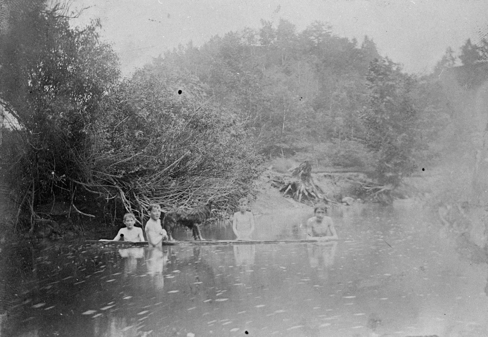 Don River (West Don River), slightly west of Bayview Avenue