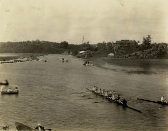 Humber River, looking north from north of Lakeshore Boulevard W