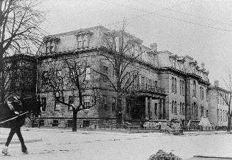 Bank Of Upper Canada, circa 1830-1861, Adelaide Street East, northeast corner George St