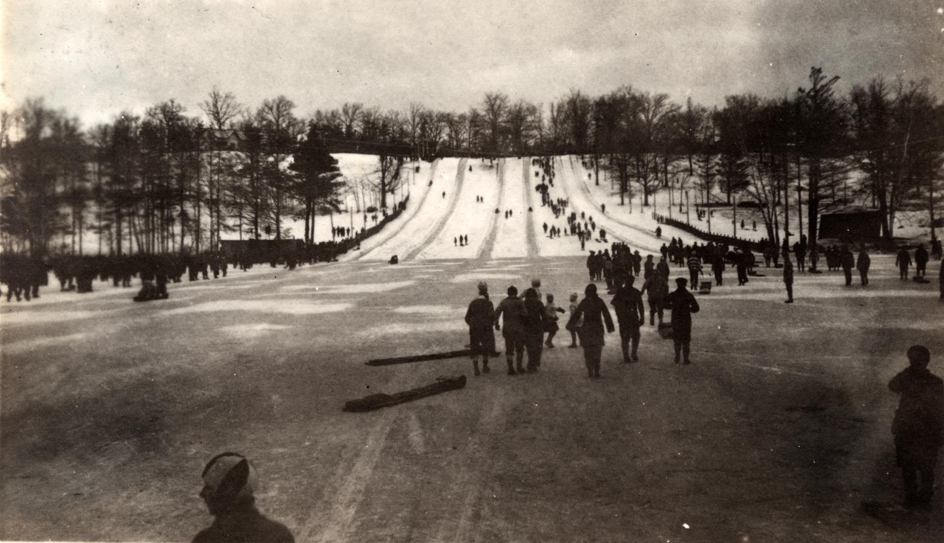 High Park, toboggan slides