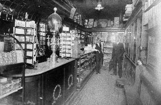 RUTHERFORD, E. E., Cut Rate Drug Store, Spadina Avenue, northwest corner Nassau St., INTERIOR