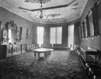 Government House (1868-1912), interior, dining room