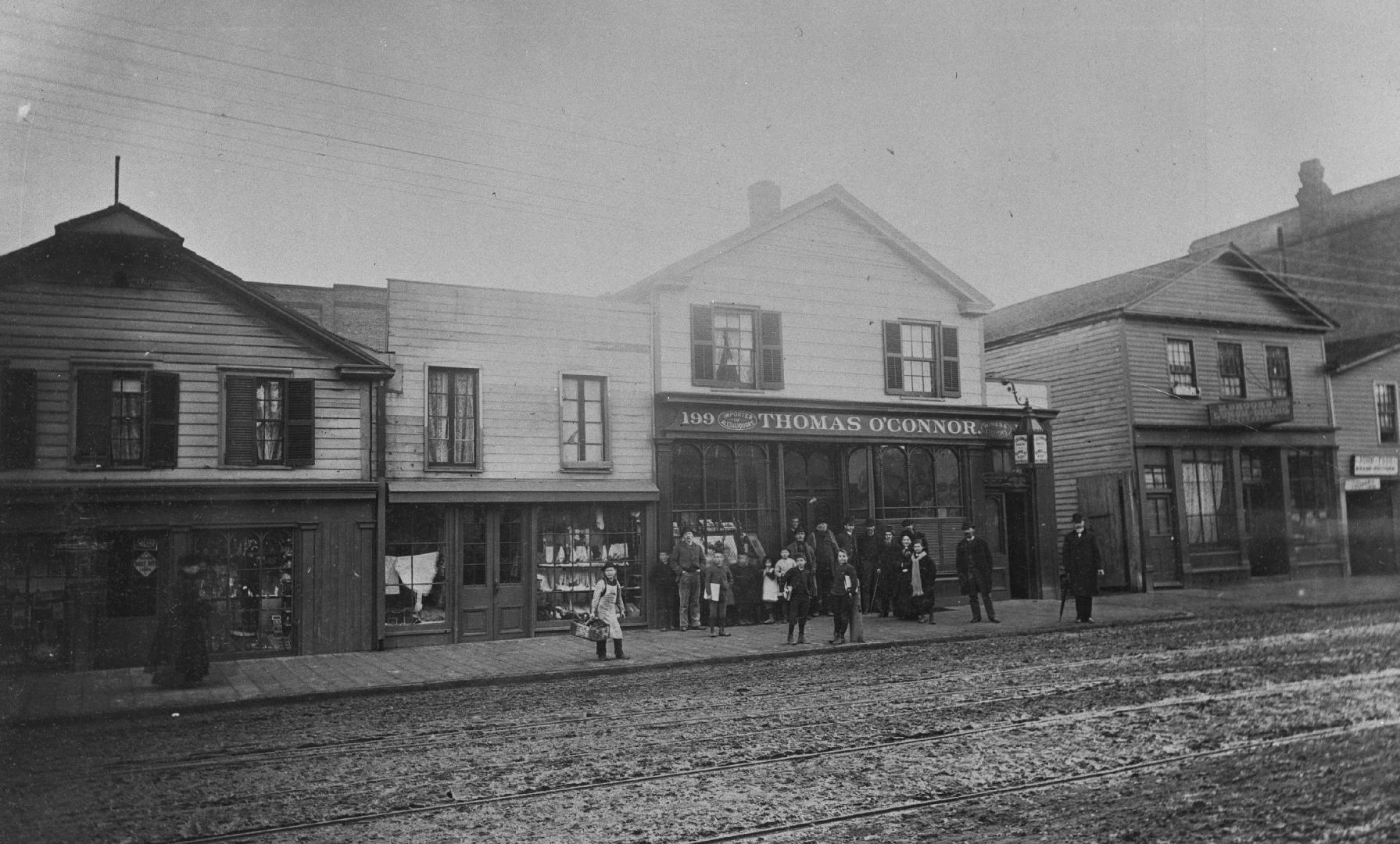 King Street East, E. of Jarvis St., south side, between George & Frederick Streets