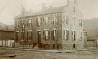 Bishop, Paul, houses, Adelaide Street East, southeast corner Sherbourne St