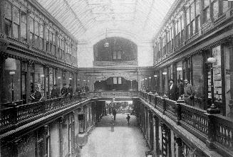 Yonge Street Arcade, Yonge Street, east side, opposite Temperance St