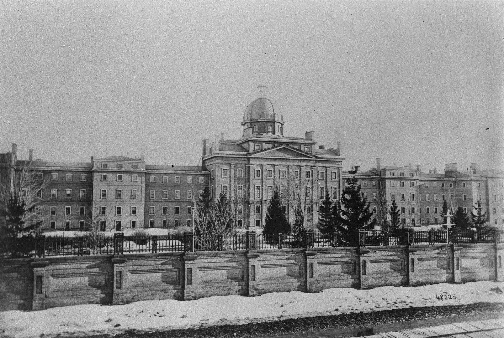 Lunatic Asylum, Queen Street West, south side, opposite Ossington Avenue