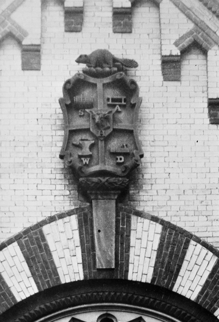 Yorkville town hall, Yonge Street, west side, opposite Collier St