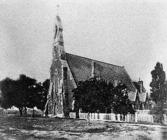 St. Stephen's-In-The-Fields Anglican Church, Bellevue Avenue, southeast corner College St., Toronto, Ontario