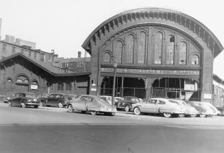 Great Western Railway Station, Yonge Street, northeast corner Esplanade E