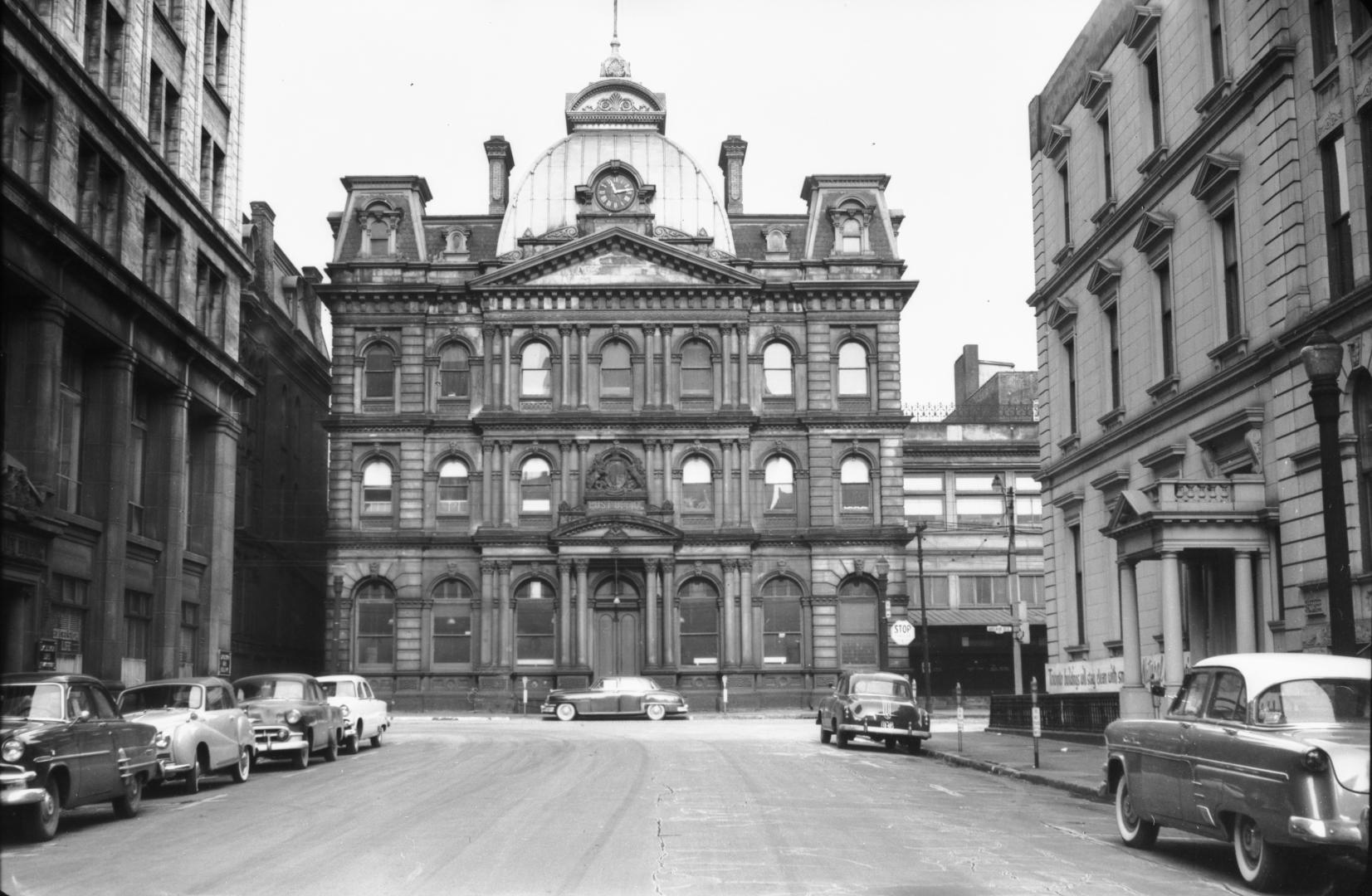 Post Office (1873-1960), Adelaide Street East, north side, opposite head of Toronto St