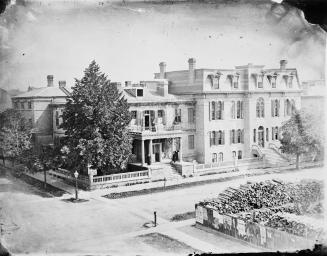 Bank of Upper Canada, circa 1830-1861, Adelaide Street East, northeast corner George St