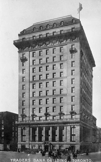 Traders' Bank, Yonge Street, northeast corner Colborne St