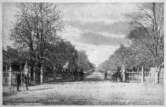 Gates, University Avenue, north side of Queen Street West