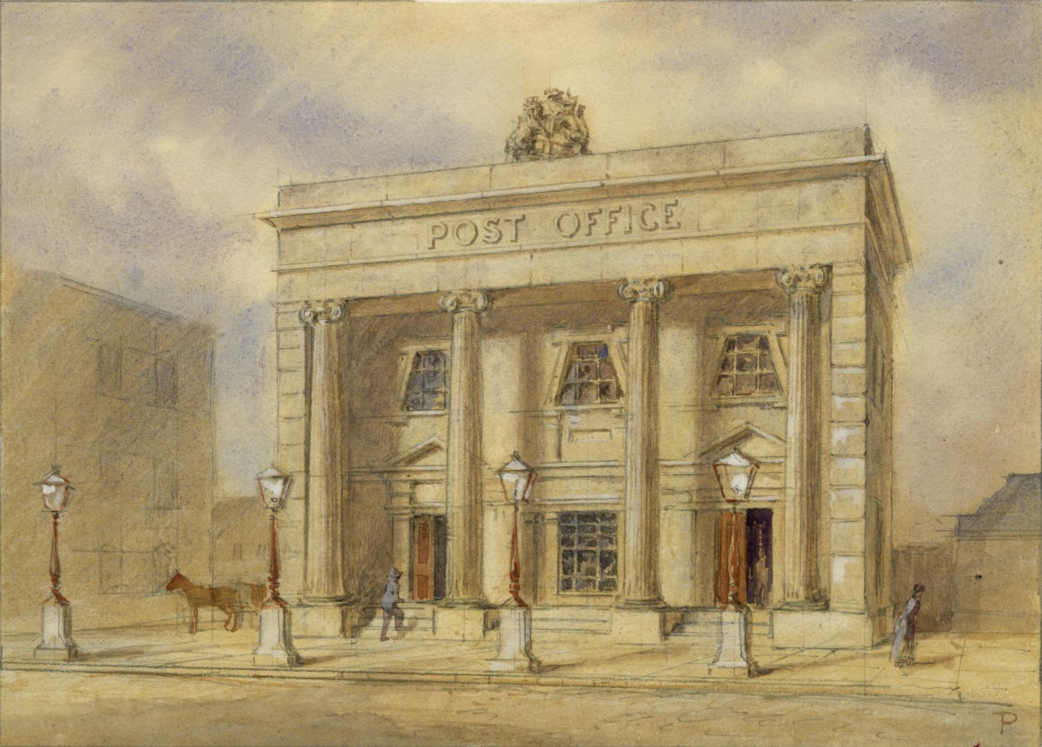 Post Office (1852-1873), Toronto St