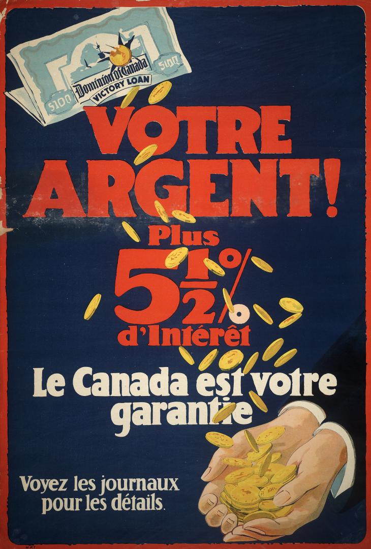 Votre argent! Plus 5 1/2% d'intérêt : Le Canada est votre garantie