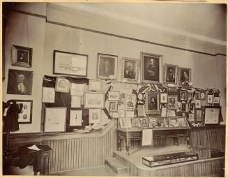 Canadian Historical Exhibition, 1899, Victoria College, military room no