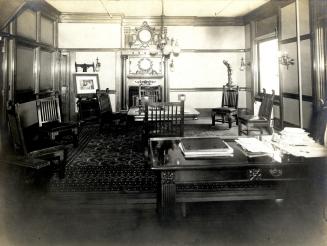 Telegram Building (1900-1963), interior, reception room, second (editorial) floor