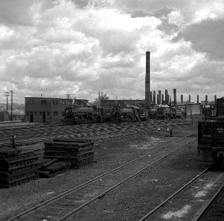 C. P. R., Lambton Yards, St. Clair Avenue W., south side, between Runnymede Road & Jane St., Toronto, Ontario