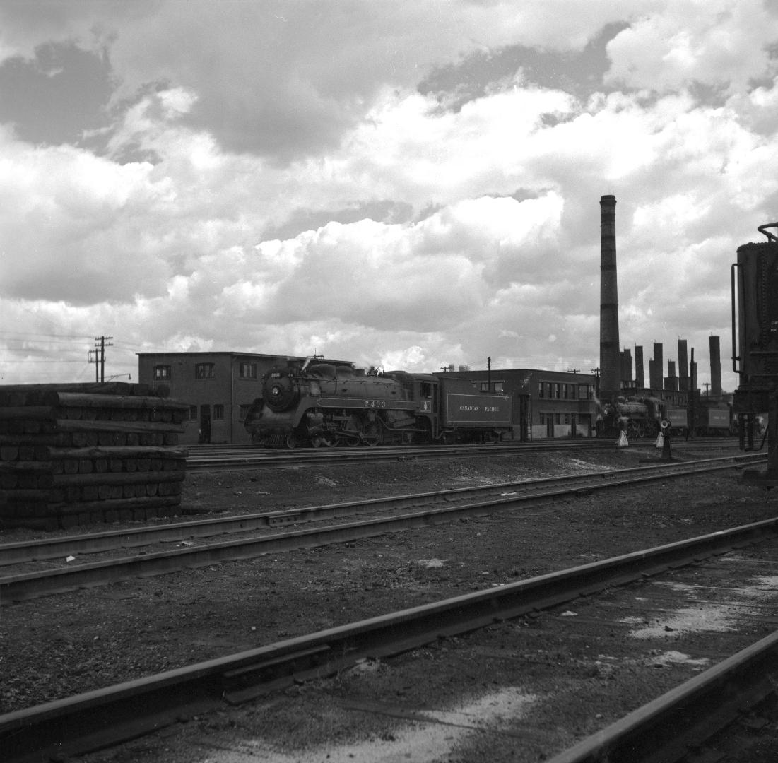 C. P. R., Runnymede Yards, St. Clair Avenue W., south side, between Runnymede Road & Jane St., Toronto, Ontario