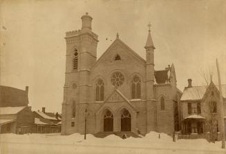 Western Congregational Church, Spadina Avenue, east side, between D'Arcy & Baldwin Streets, Toronto, Ontario