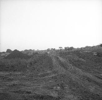 Holcolm Road., looking west from Kempford Boulevard