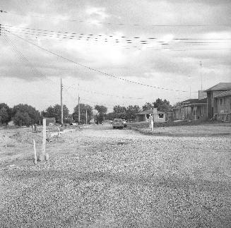 Tamworth Road, looking south from Holcolm Road, Toronto, Ontario