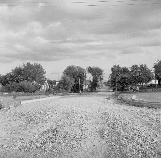 Tamworth Road., looking south from Santa Barbara Road