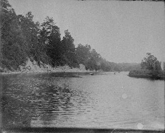 Humber River, looking south, north of Old Mill Road, Toronto, Ontario