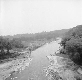 Humber River, looking south from Dundas St