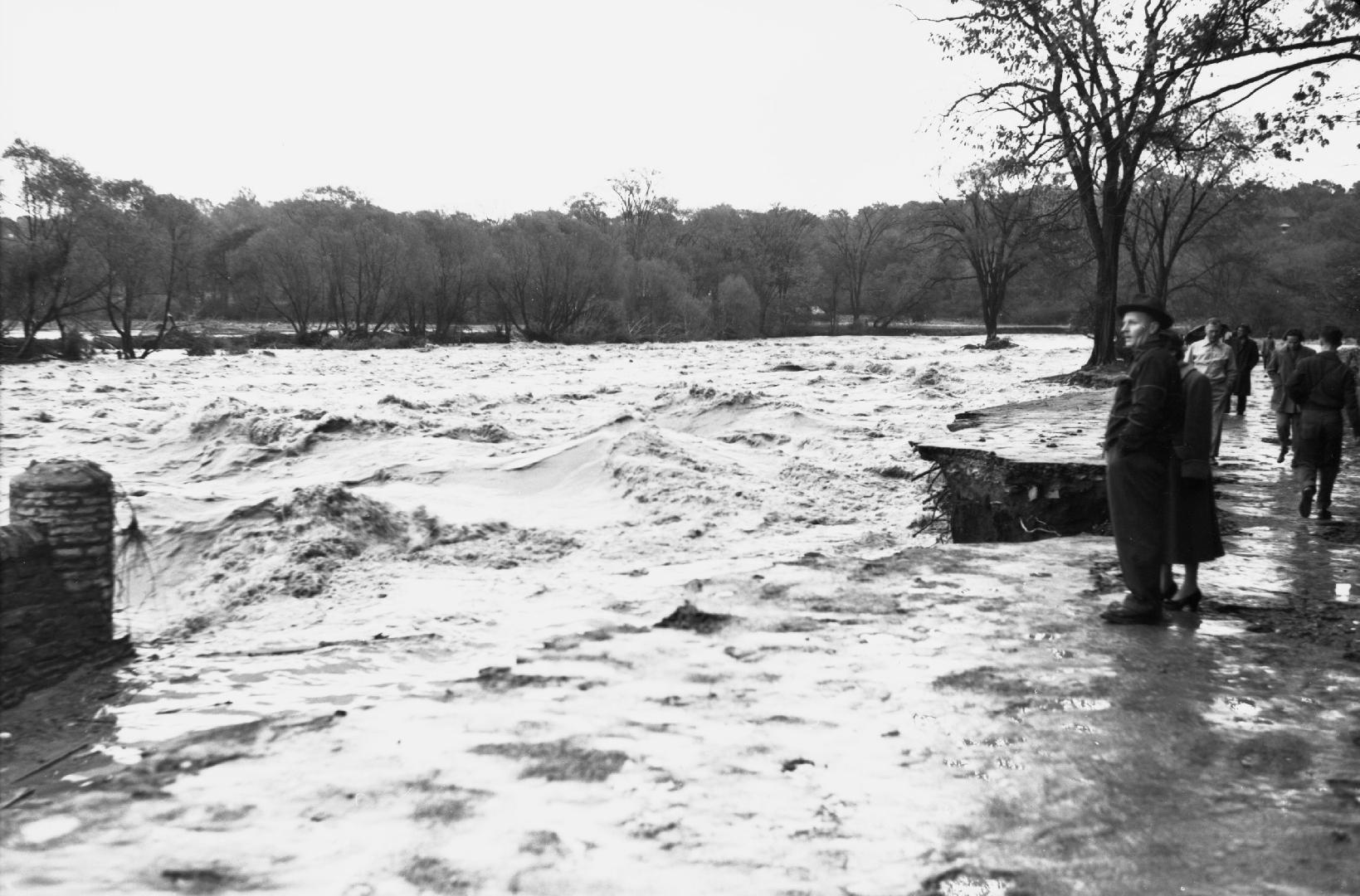 Humber River, looking southeast, just south of Old Dundas St