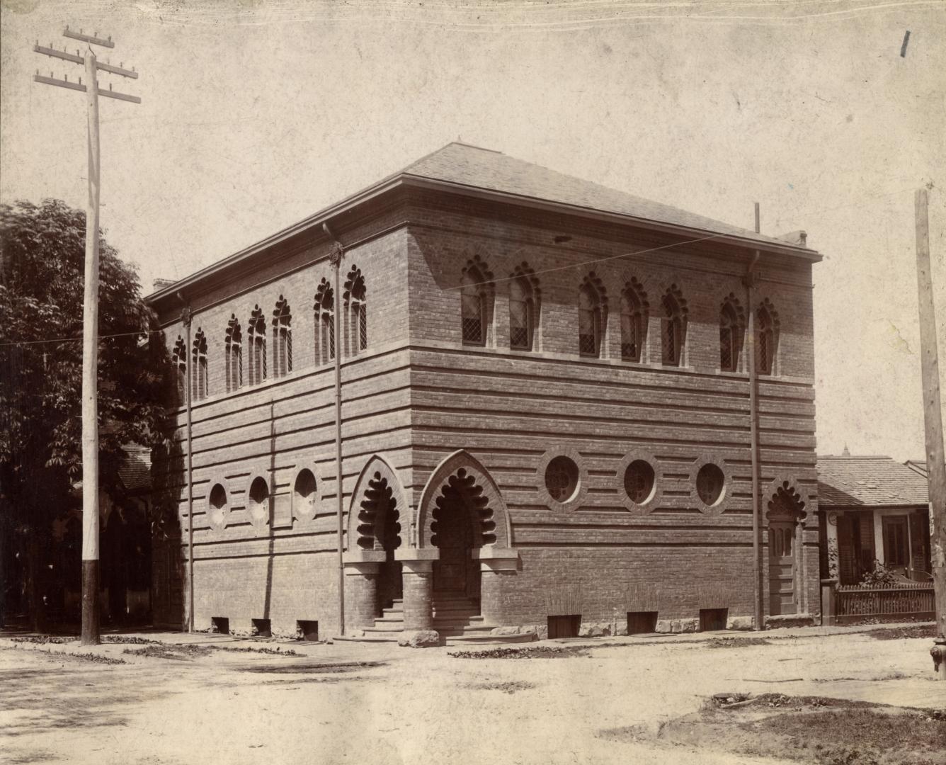 Bethany Church, University Avenue, northeast corner Christopher St