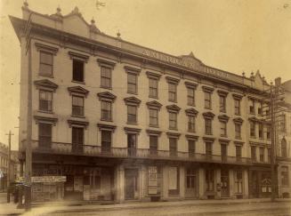 American Hotel, Front Street East, northeast corner Yonge Street